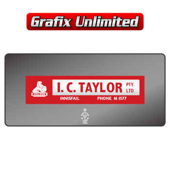 Dealership Decal, I. C. Taylor Innisfail
