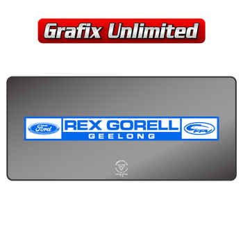 Dealership Decal, Rex Gorell FPV Geelong