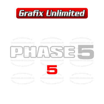 Phase 5 Decal Set 4 Piece