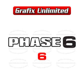 Phase 6 Decal Set 4 Piece