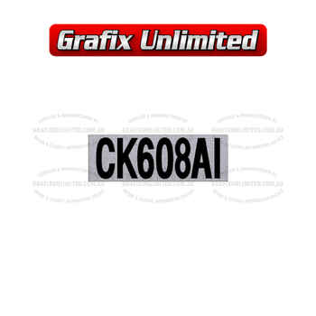 Rocker Cover Decal Clothe CK608A1