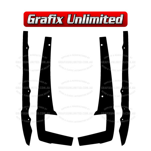BA BF GT  GTP Stone Guard Side Skirt Rear
