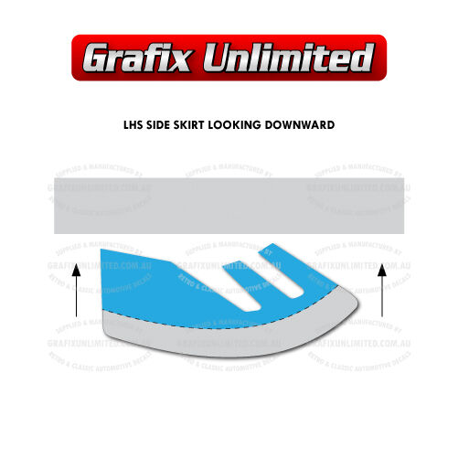 BA BF GT  GTP Stone Guard Side Skirt Vents