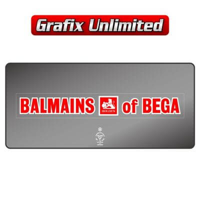 Dealership Decal Balmains of Bega