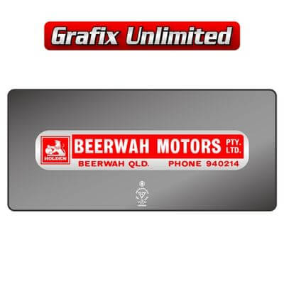 Dealership Decal Beerwah Motors