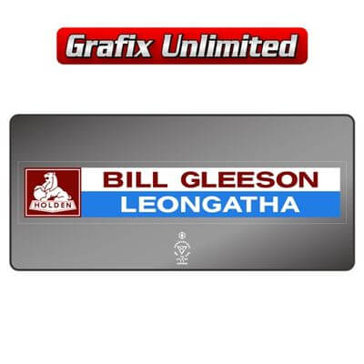 Dealership Decal Bill Gleeson Leongatha