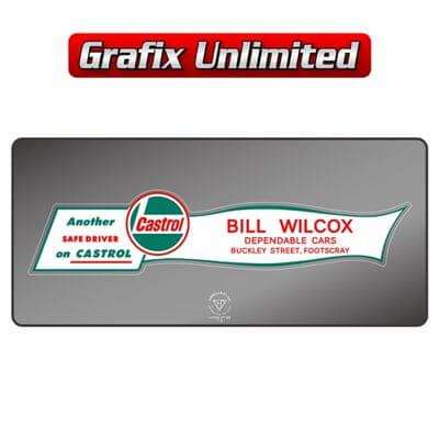 Dealership Decal Bill Willcox Dependable Cars