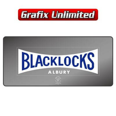Dealership Decal Blacklocks Albury