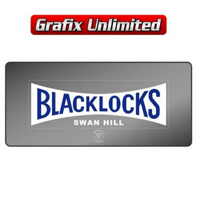 Dealership Decal Blacklocks Swan Hill