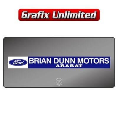 Dealership Decal Brian Dunn Motors