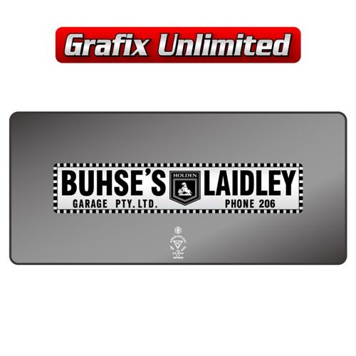 Dealership Decal Buhseand39s Garage Laidley Early