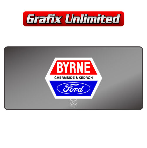 Dealership Decal Byrne Ford Chermside +amp Kedron