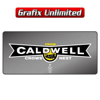 Dealership Decal Caldwell Crows Nest
