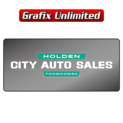 Dealership Decal City Auto Sales