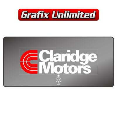 Dealership Decal Claridge Motors 