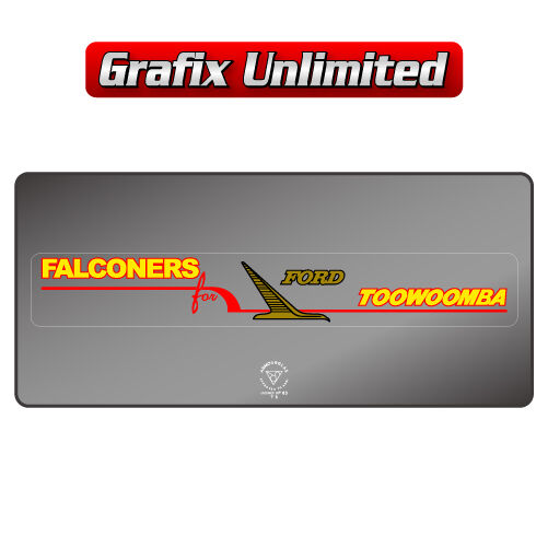 Dealership Decal Falconers Ford Toowoomba