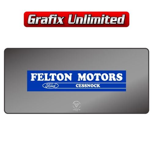 Dealership Decal Felton Motors Cessnock