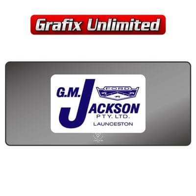 Dealership Decal GM Jackson