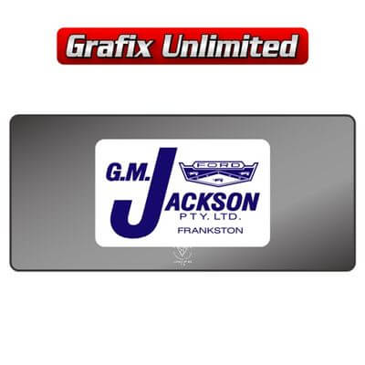 Dealership Decal GM Jackson Frankston