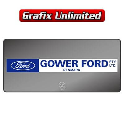 Dealership Decal Gower Ford Renmark