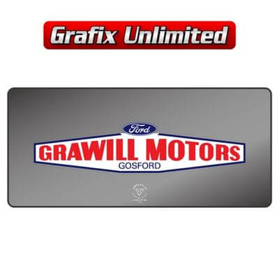 Dealership Decal Grawill Motors Gosford