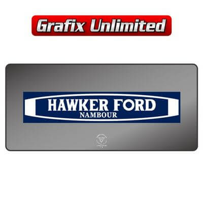 Dealership Decal Hawker Ford