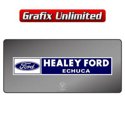 Dealership Decal Healey Ford Echuca