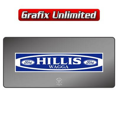 Dealership Decal Hillis Ford Wagga