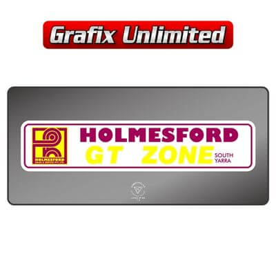 Dealership Decal Holmes Ford