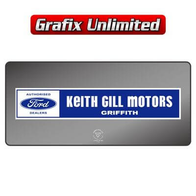 Dealership Decal Keith Gill Motors