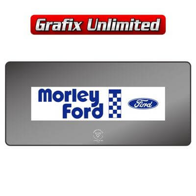 Dealership Decal Morley Ford