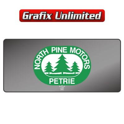 Dealership Decal North Pine Motors