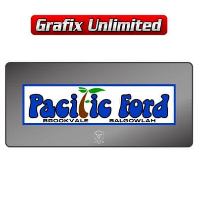 Dealership Decal Pacific Ford