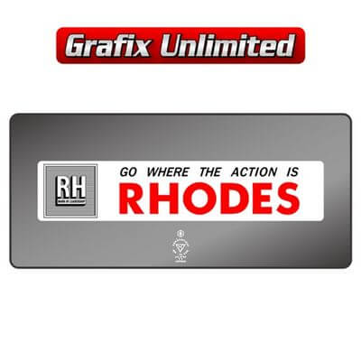 Dealership Decal Rhodes