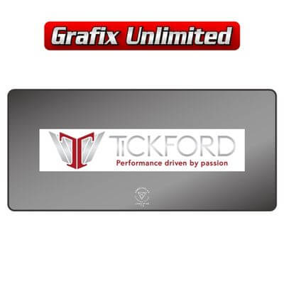 Dealership Decal Tickford Performance driven by passion