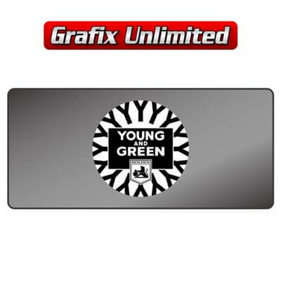 Dealership Decal Young + Green Holden