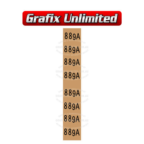 Diff Label 889A 9+quot 325 Ratio 28 Spline 1969 - 1971