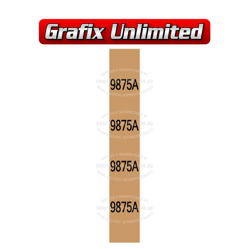 Diff Label 9875A  8 34+quot 310 Ratio 31 Spline 1968