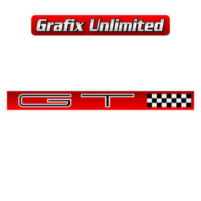 Glove Box Badge XR GT