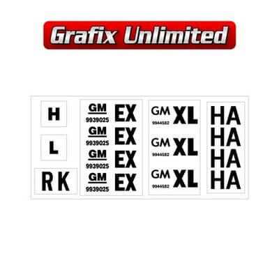 Loom Tag Set Torana LH LX