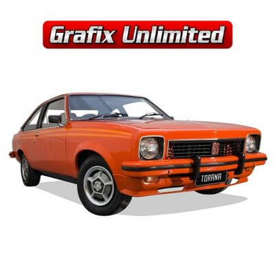 Stripe Kit LX SS Full Car Orange + Red