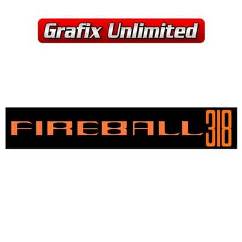 Aircleaner Decal, Fireball 318