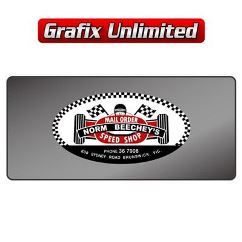 Dealership Decal, Norm Beecheys Speed Shop Mail Order 2