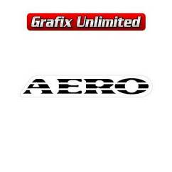 Aero Grille Decal, Black