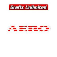 Aero Grille Decal, Red