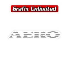 Aero Grille Decal, Silver