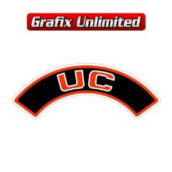 Aircleaner Decal, UC Red 6 Cylinder