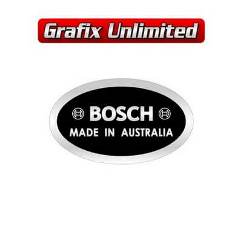 Alternator Decal, Bosch