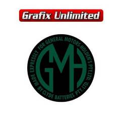 Battery Decal, GMH