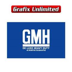 Battery Decal, GMH Delux Heavy Duty